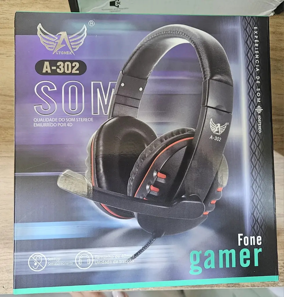 Fone De Ouvido Gamer A-302