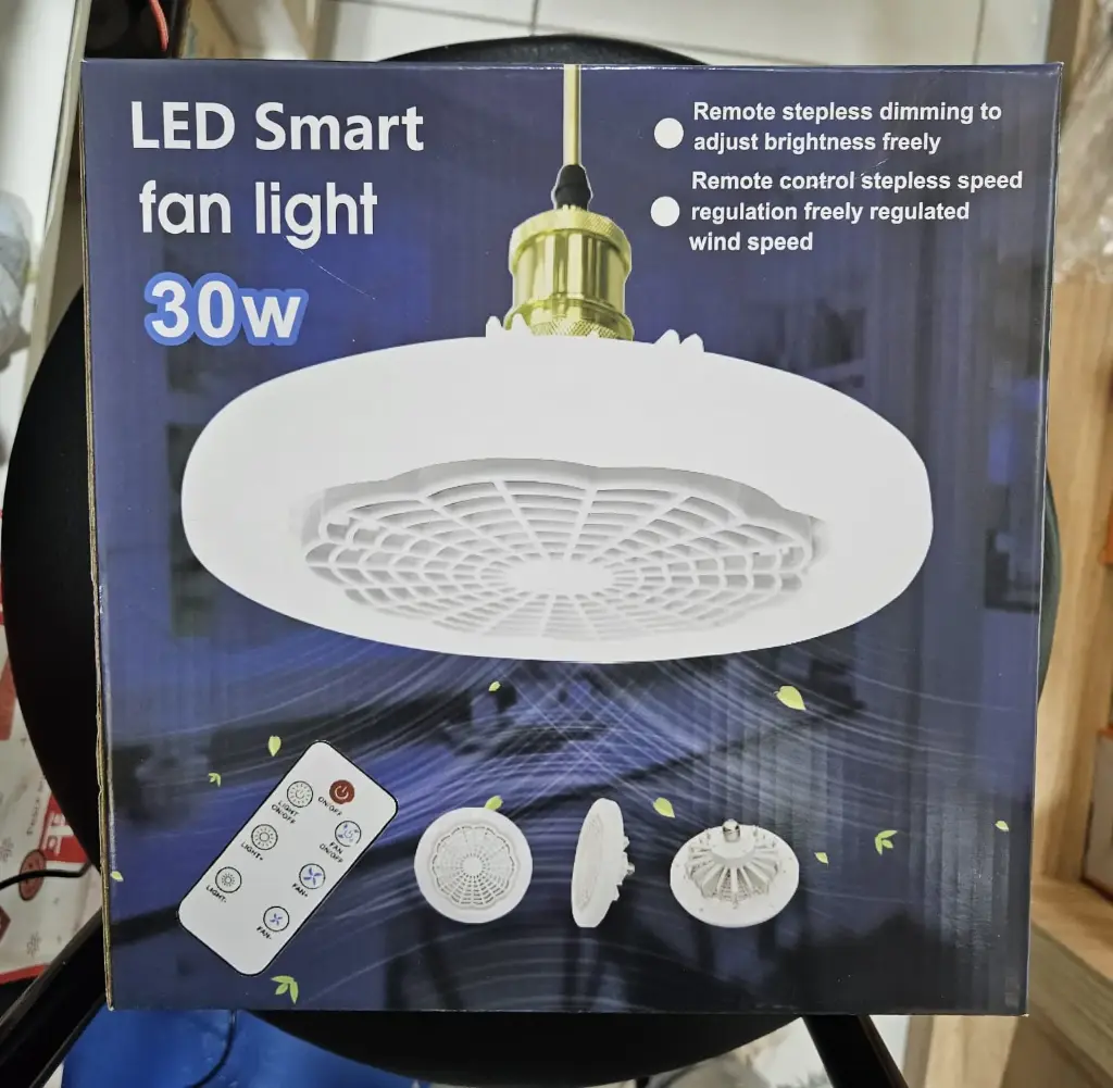Ventilador Redondo LED YS-827