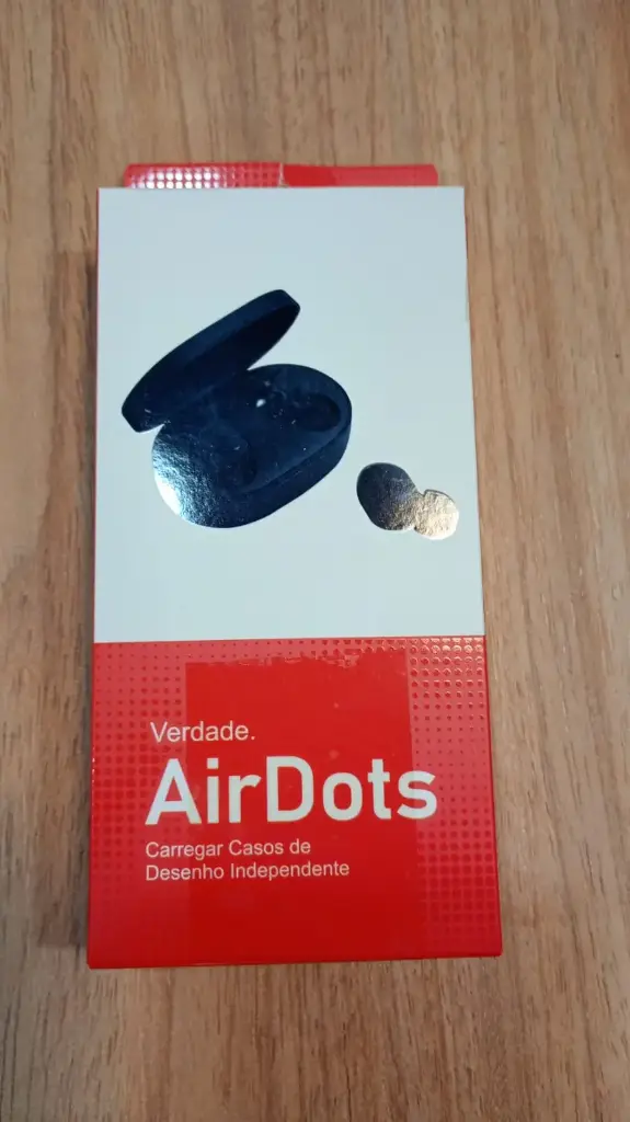 Fone de Ouvido Airdots A-981 Vermelho	