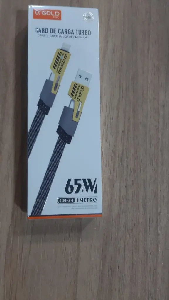 CABO DE CARGA TURBO 65W CB-74