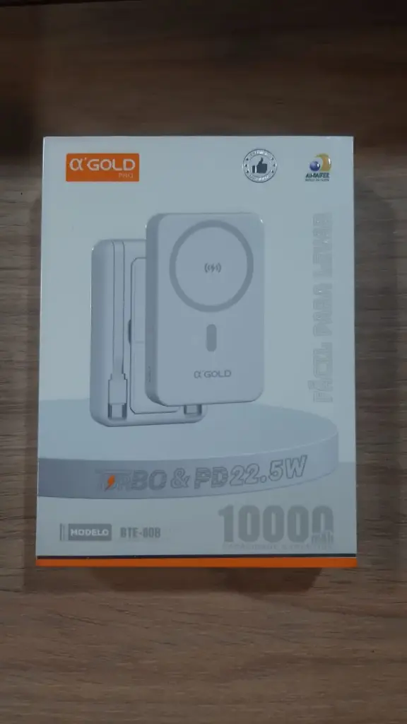 Powe Bank C/Indução e Cabos 10000 BTE-60B