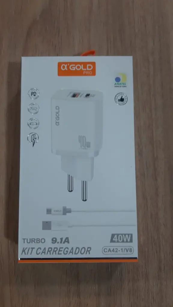 Carregador TUBO 40W CA42-1/V8