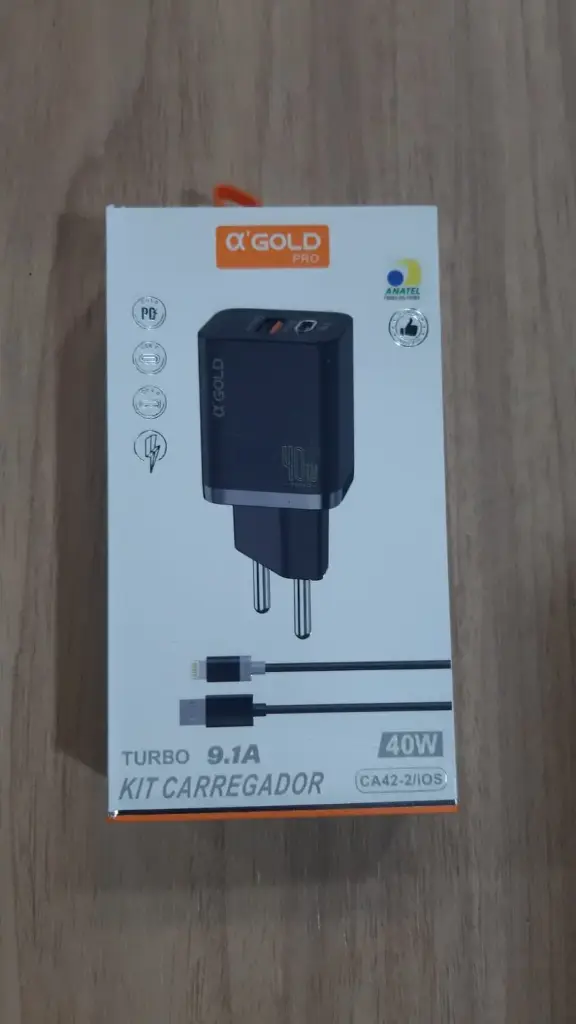 Carregador TUBO 40W CA42-2/iOS