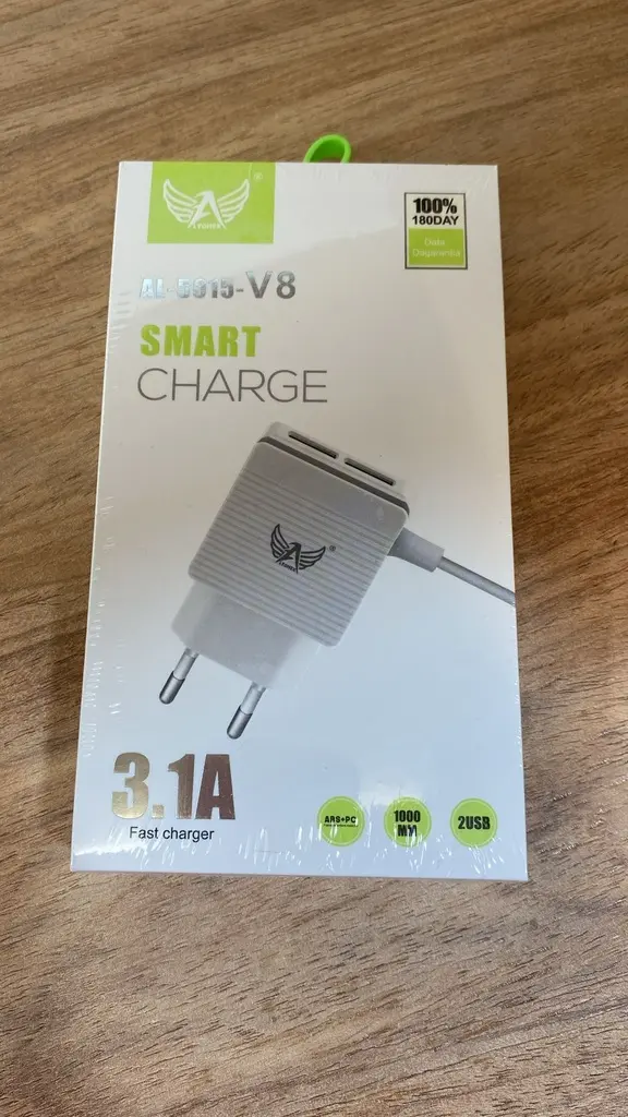 [8878921501515] Carregador 2 USB AL-5015-V8
