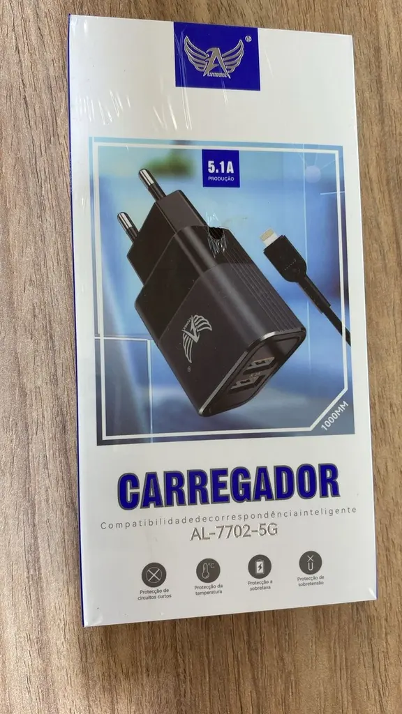 [7898822770231] Carregador LED IP AL-7702-5G