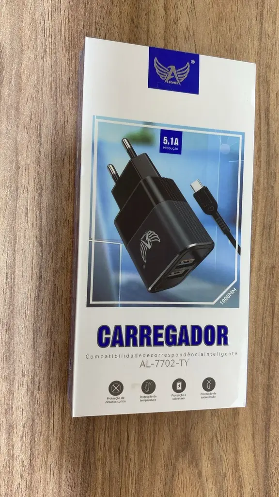 [7898822770224] Carregador LED TPC AL-7702-TY
