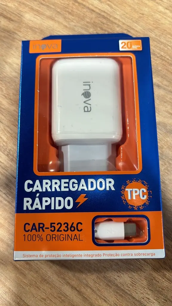 [7899085713201] Carregador TPC CAR-5236C