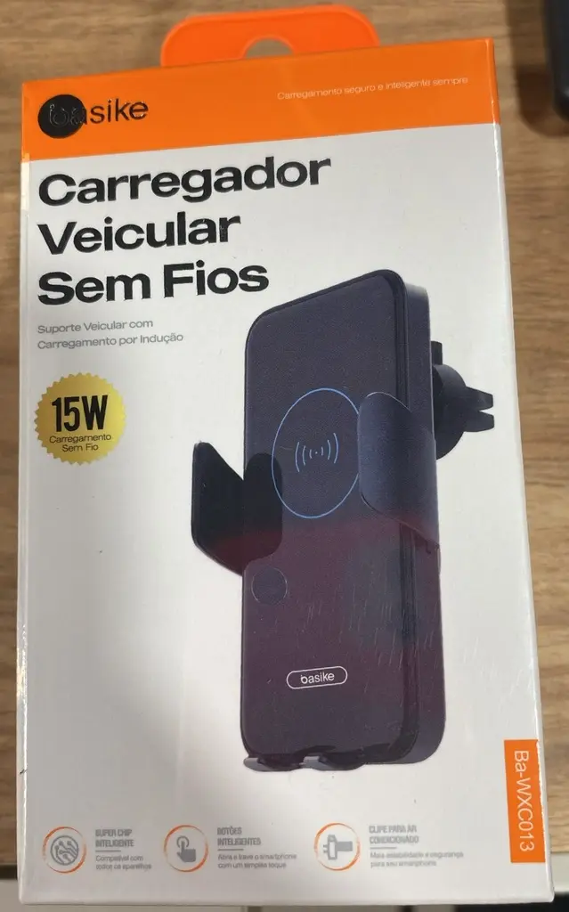 [7893095510966] Carregador Veicular Sem Fios BA-WXC013