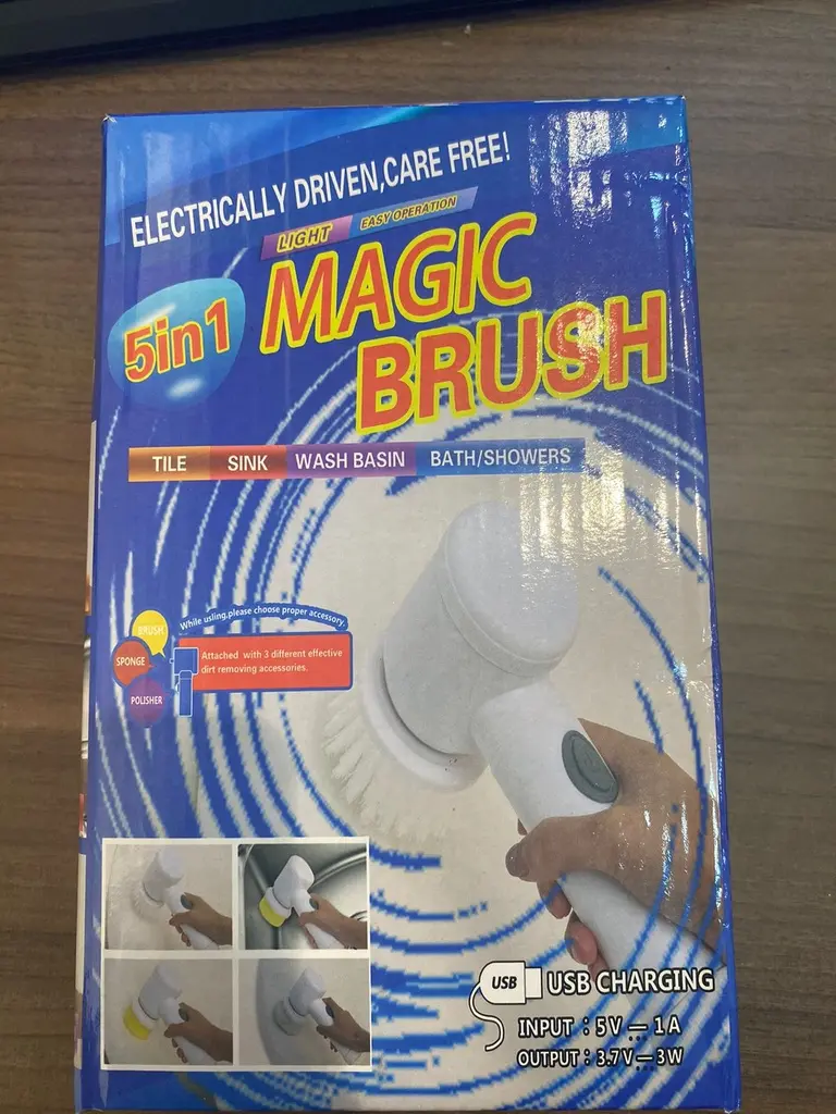 [6979465416135] Escova Eletronica Magic Brush 5 em 1 (CF-123)