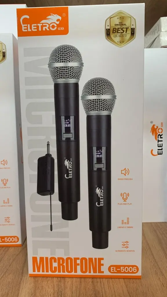 [7891123950067] Microfone EL-5006