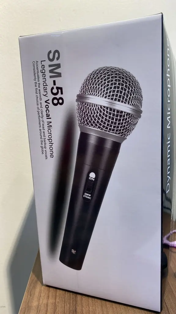 [7890579581559] Microfone SM-58