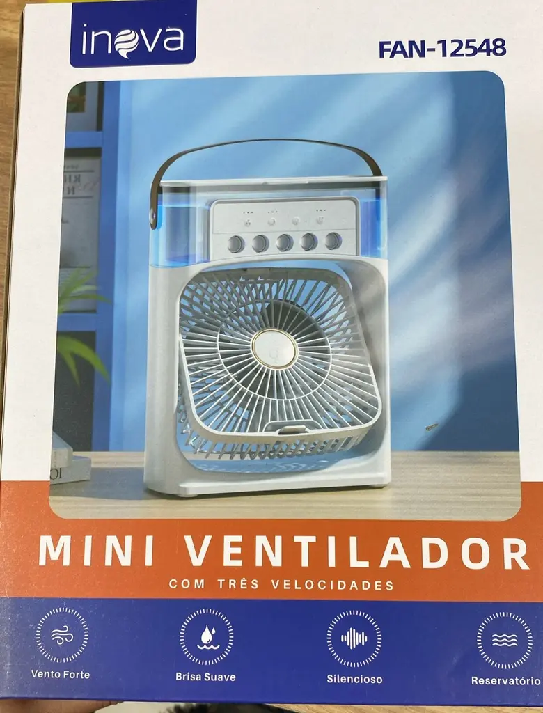 [7893095424355] Mini Ventilador KV-12548