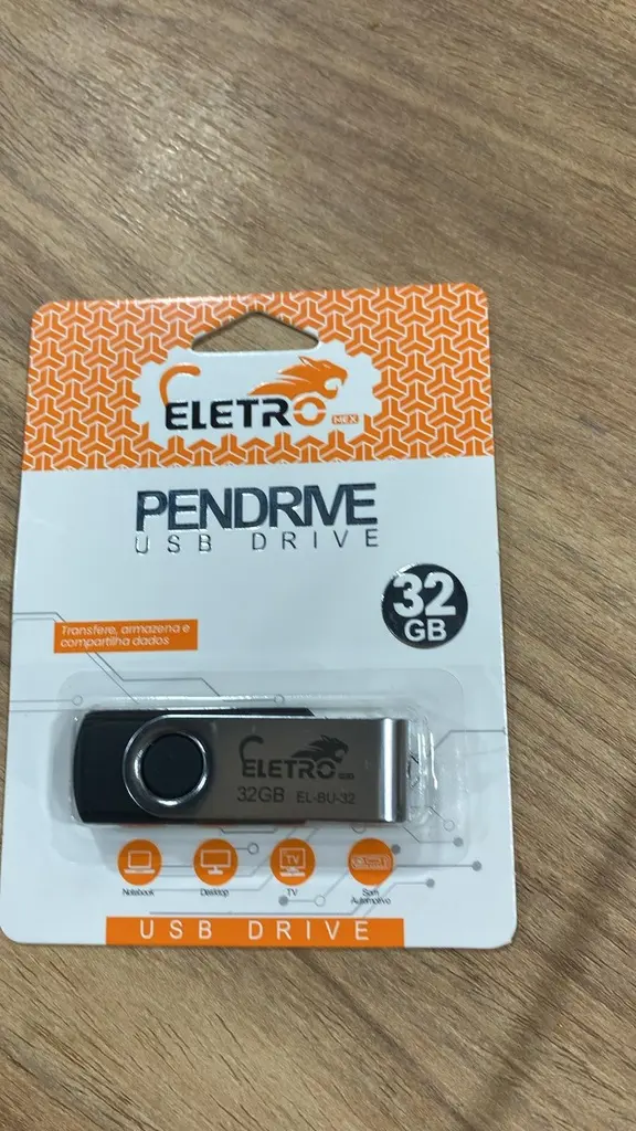 [7891123110324] Pendrive 32GB EL-BU-32