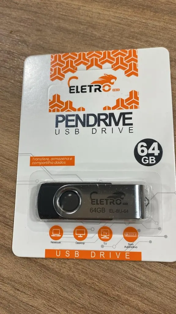 [7891123110645] Pendrive 64GB EL-BU-64