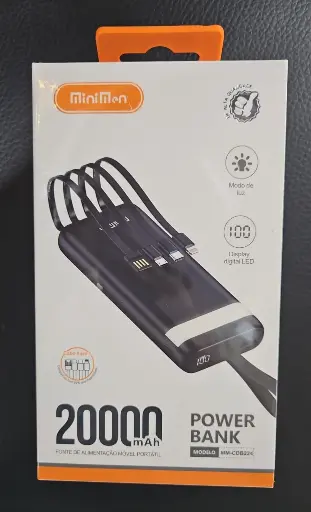 [7898822152242] Power Bank 20000 MM-CDB224