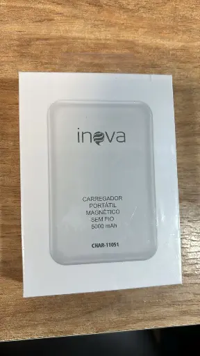 [7899085593032] Power Bank Por Indução 5000 CHAR-11051
