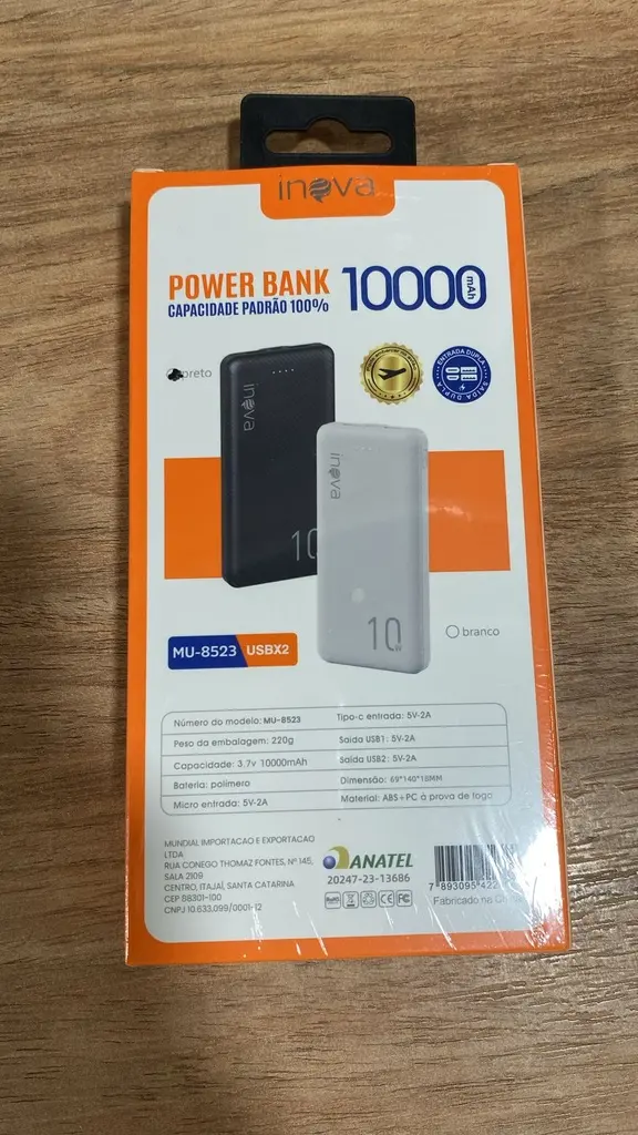 [7893095422054] Power bank 10000 MU-8523