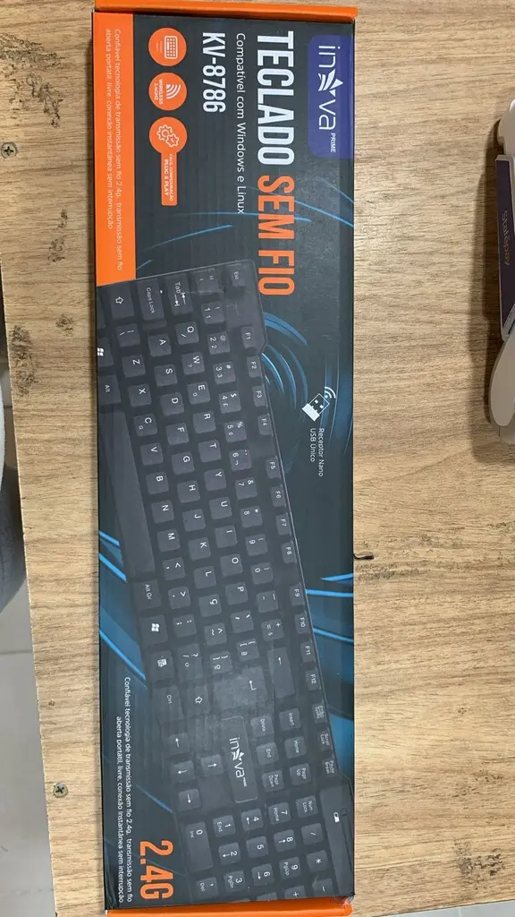 [7899085126377] Teclado KV-8786