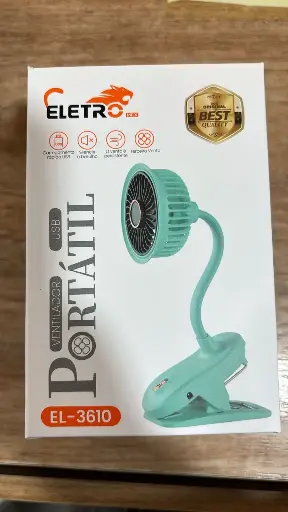 [7891123036105] Ventilador Portatil EL-3610