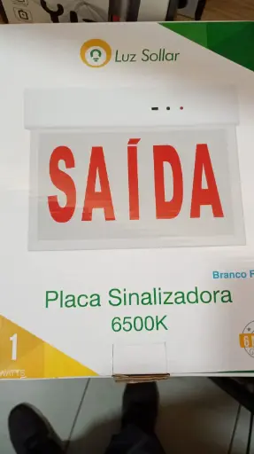 PLACA SINALIZADORA	