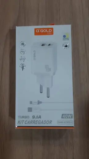 Carregador TUBO 40W CA42-3/TIPO-C