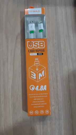 Cabo Rápido 3 M CB33-2 IOS	