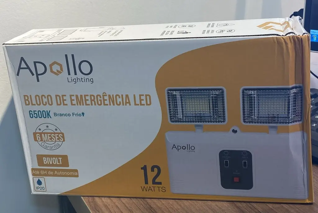 [7908700300280] BLOCO DE EMERGENCIA LED 6329