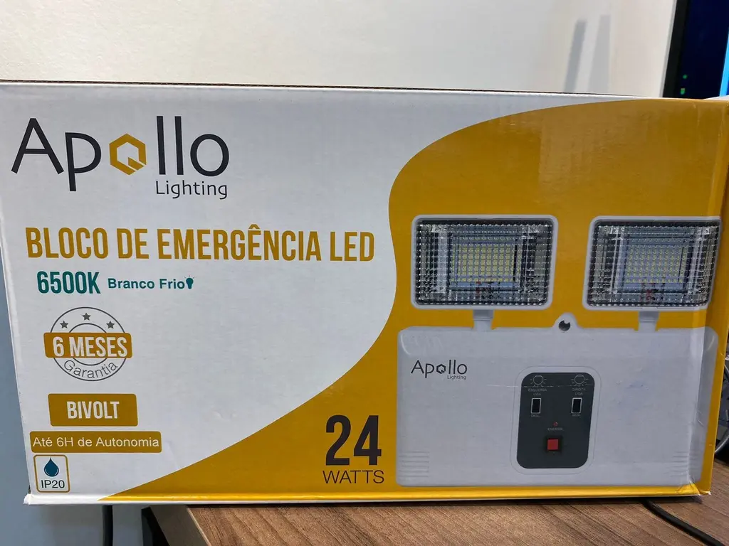 [7908700300297] BLOCO DE EMERGENCIA LED 6330