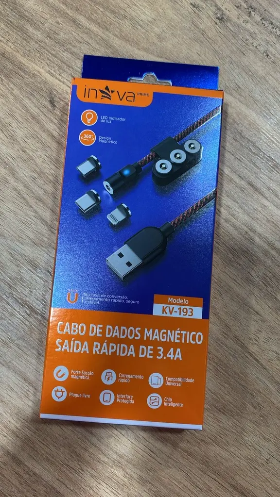 [7899085589080] Cabo Magnetico KV-193