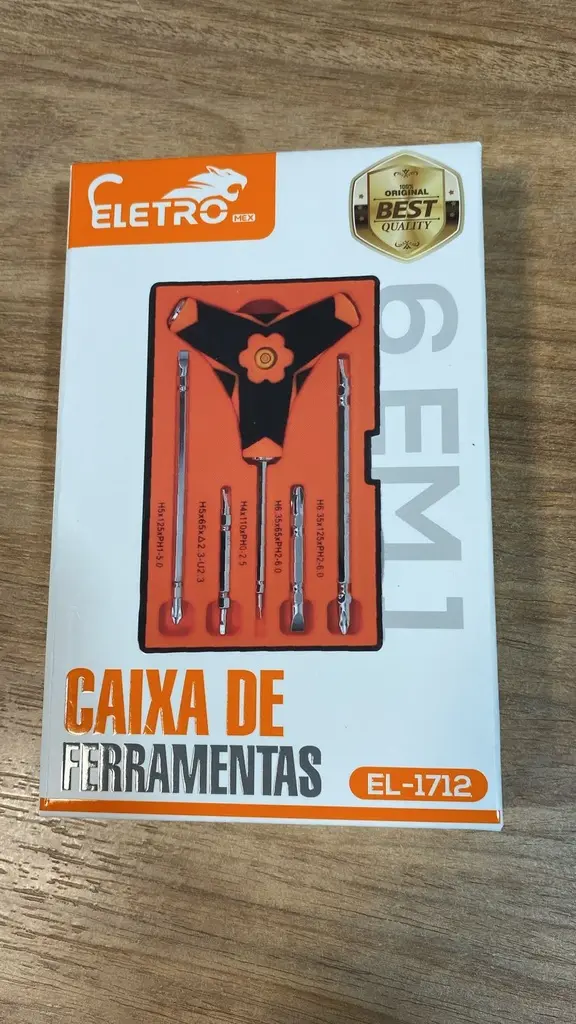 [7891123017029] Caixa De Ferramentas EL-1712/EL-13