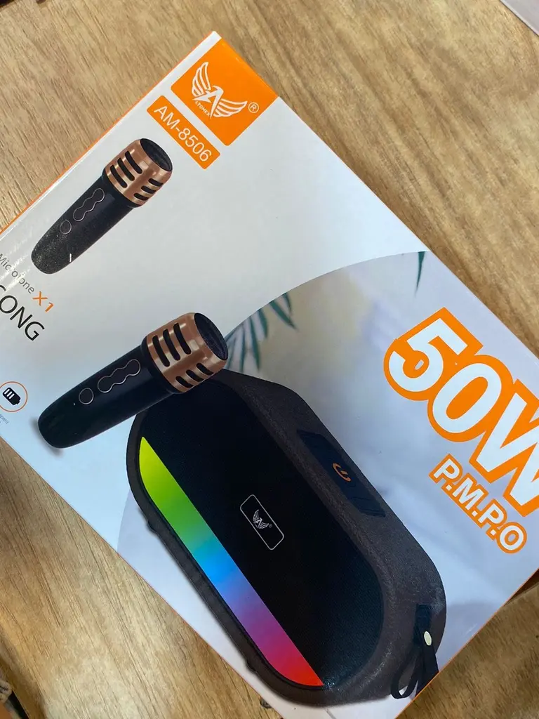 [7898823985061] Caixa De Som Com Microfone AM-8506