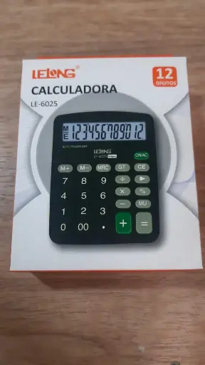 [7908044608264] Calculadora LE-6025